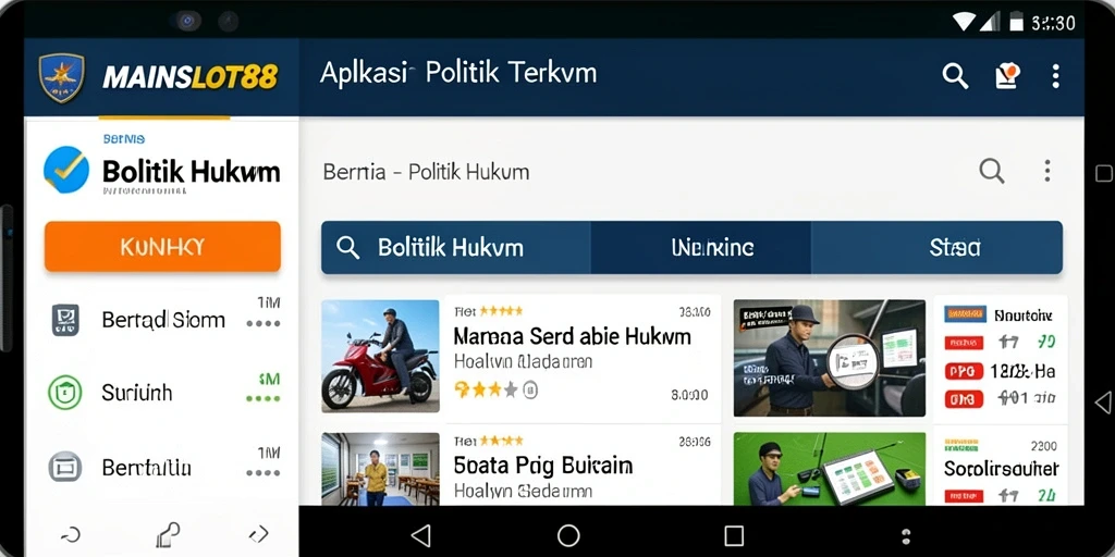Tampilan antarmuka MAINSLOT88 yang modern dan intuitif.