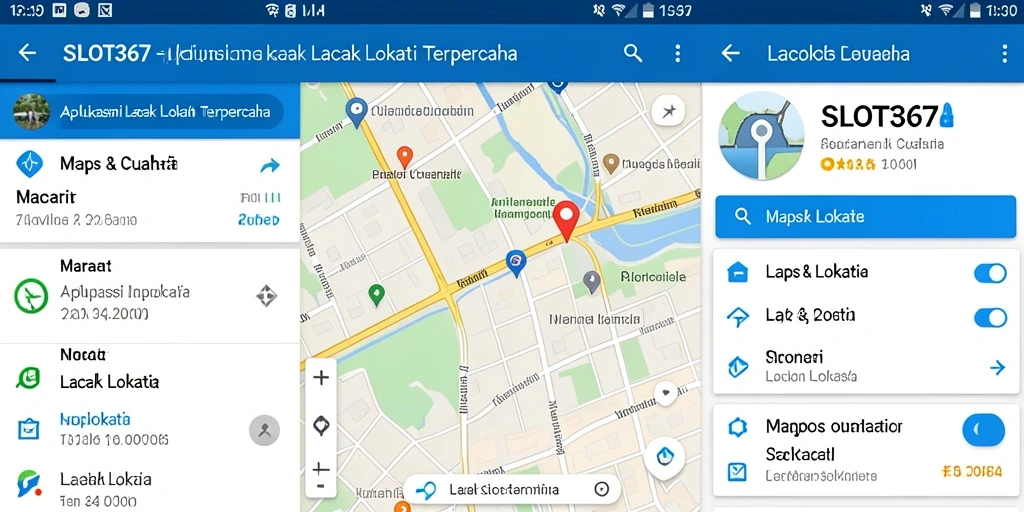 Tampilan antarmuka SLOT367 dengan fitur Lacak Lokasi yang intuitif.