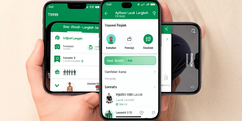 Tampilan antarmuka T9999 yang informatif dan menarik.