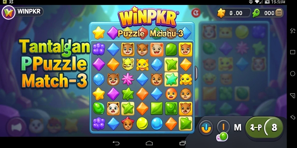 Antarmuka menarik dan berwarna dari WINPKR.
